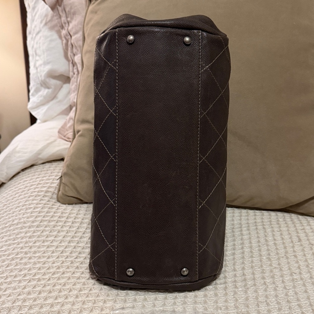 EUC Chanel Quilted Caviar Satchel - Picture 3 of 12